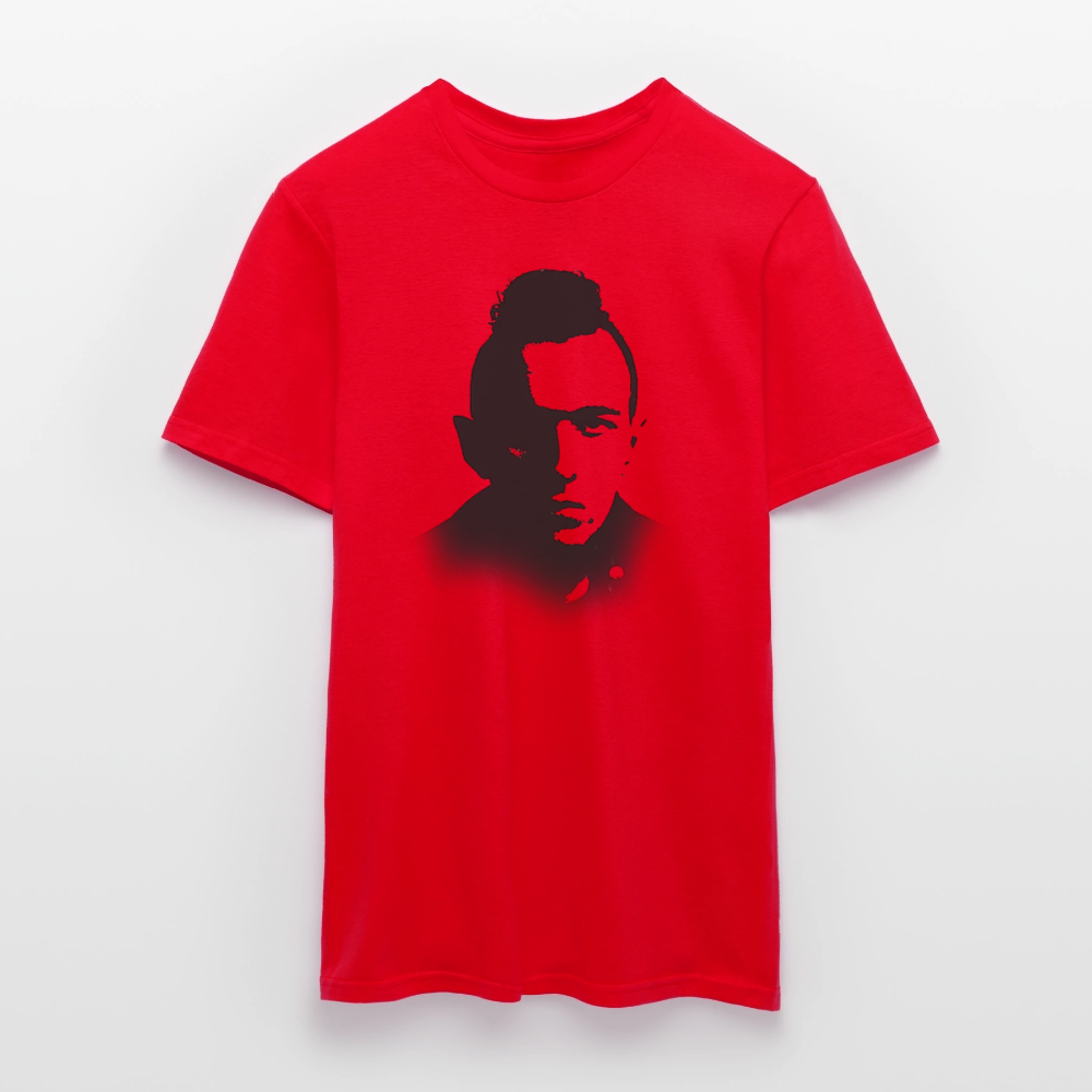 Stencil of Rebellion, T-shirt unisex - röd