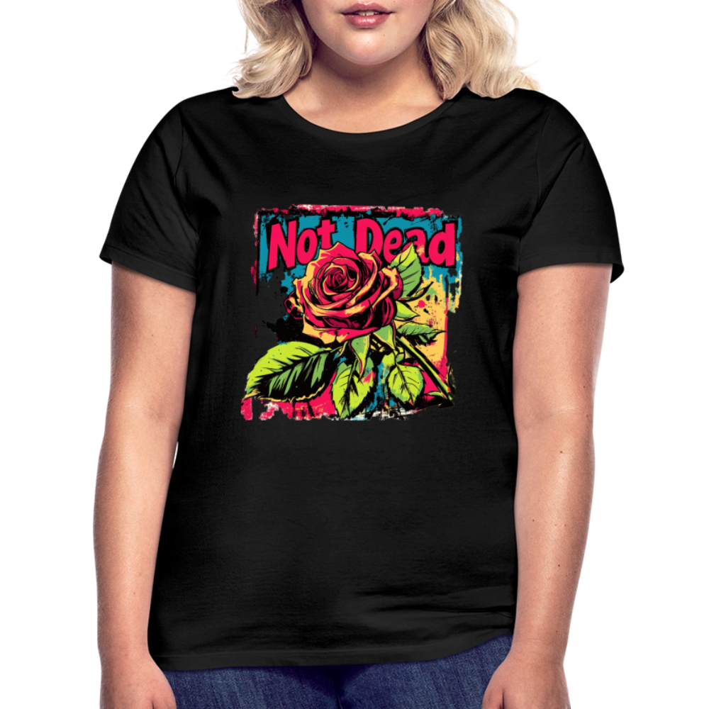 Den Eviga Rosen, T-shirt dam - svart
