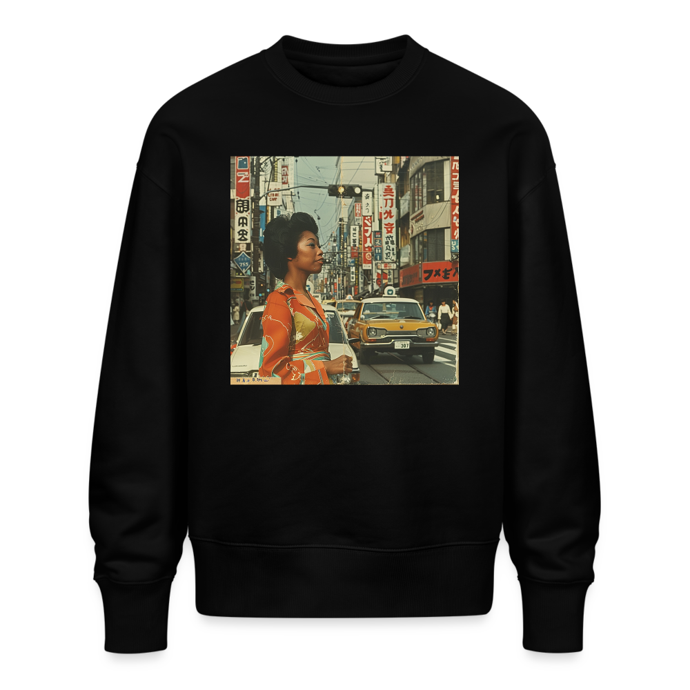 Yumi Sakamoto, Ekologisk oversizetröja RADDER unisex från Stanley/Stella - svart