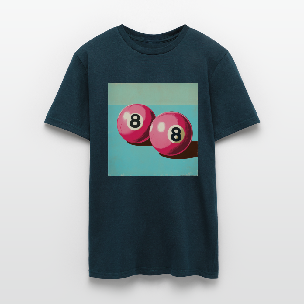 Rosa Rivaler, T-shirt herr - marinblå