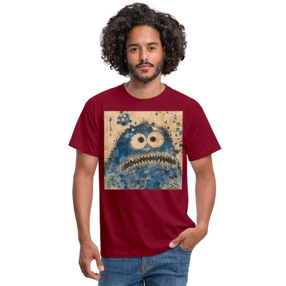Uramiko ramlar i floden, T-shirt herr - tegelröd