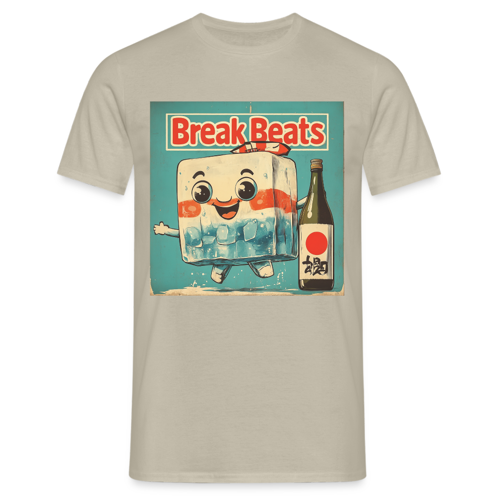 Nippon Break Beats, T-shirt herr - sandbeige