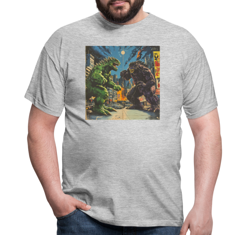 Kampen vid Solnedgången, T-shirt herr - gråmelerad