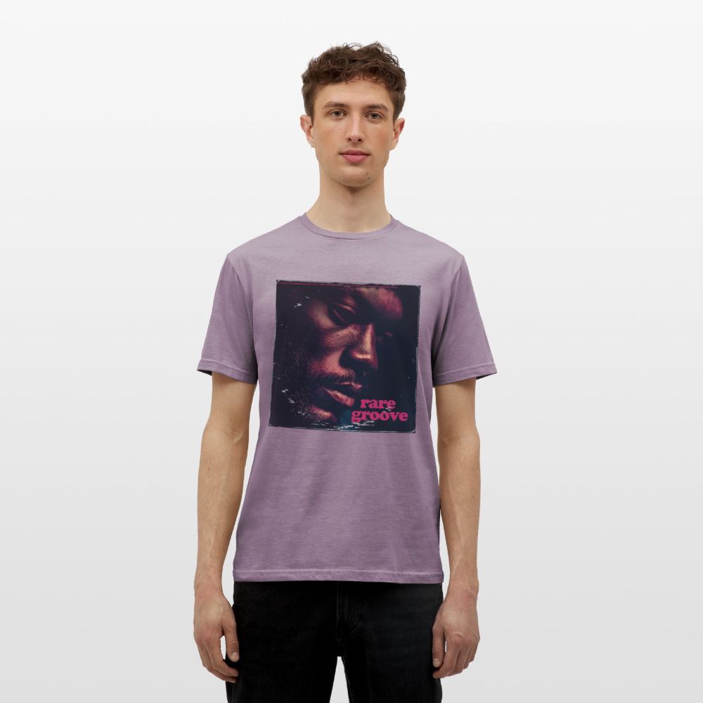 Groove Rare, T-shirt unisex - lilagrå