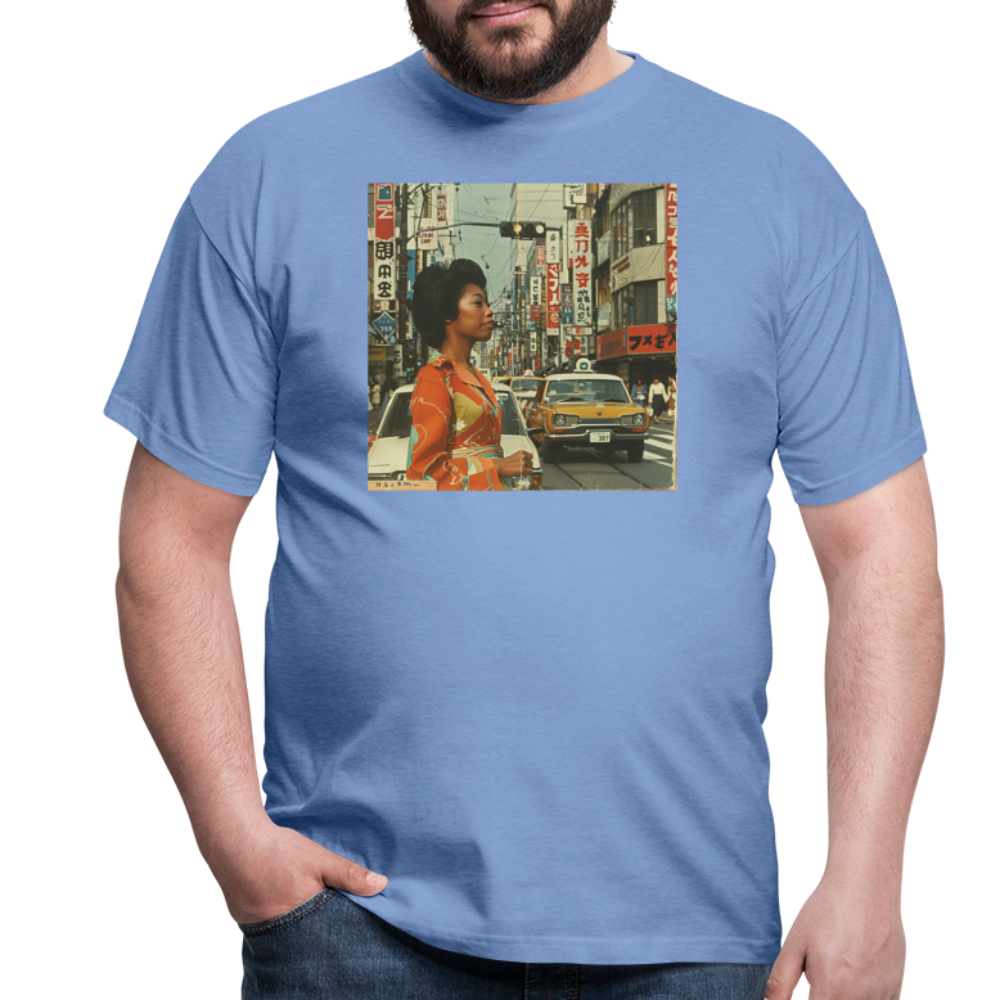 Yumi Sakamoto, T-shirt herr - carolina blue