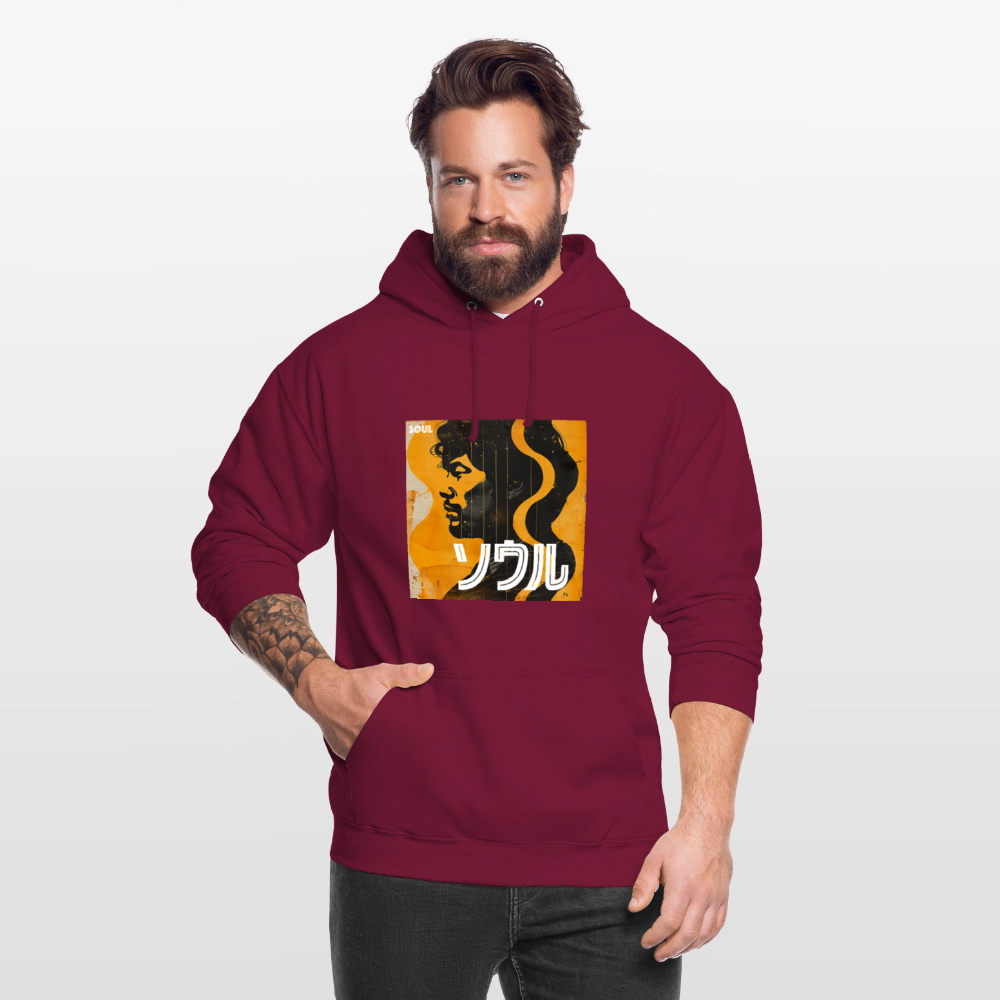 Nippon Grooves, Luvtröja unisex - bordeaux