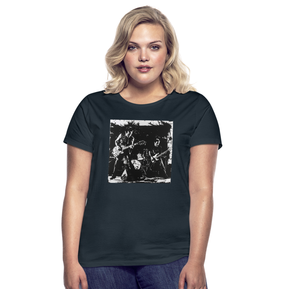 Köttfärsraseri, T-shirt dam - marinblå