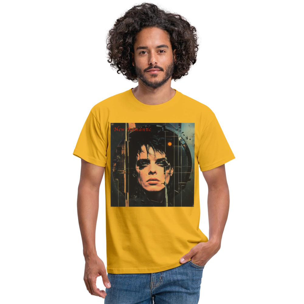 New Romance, T-shirt herr - gul