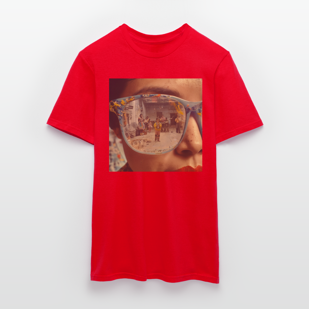 Reflektioner av Anderna, T-shirt herr - röd