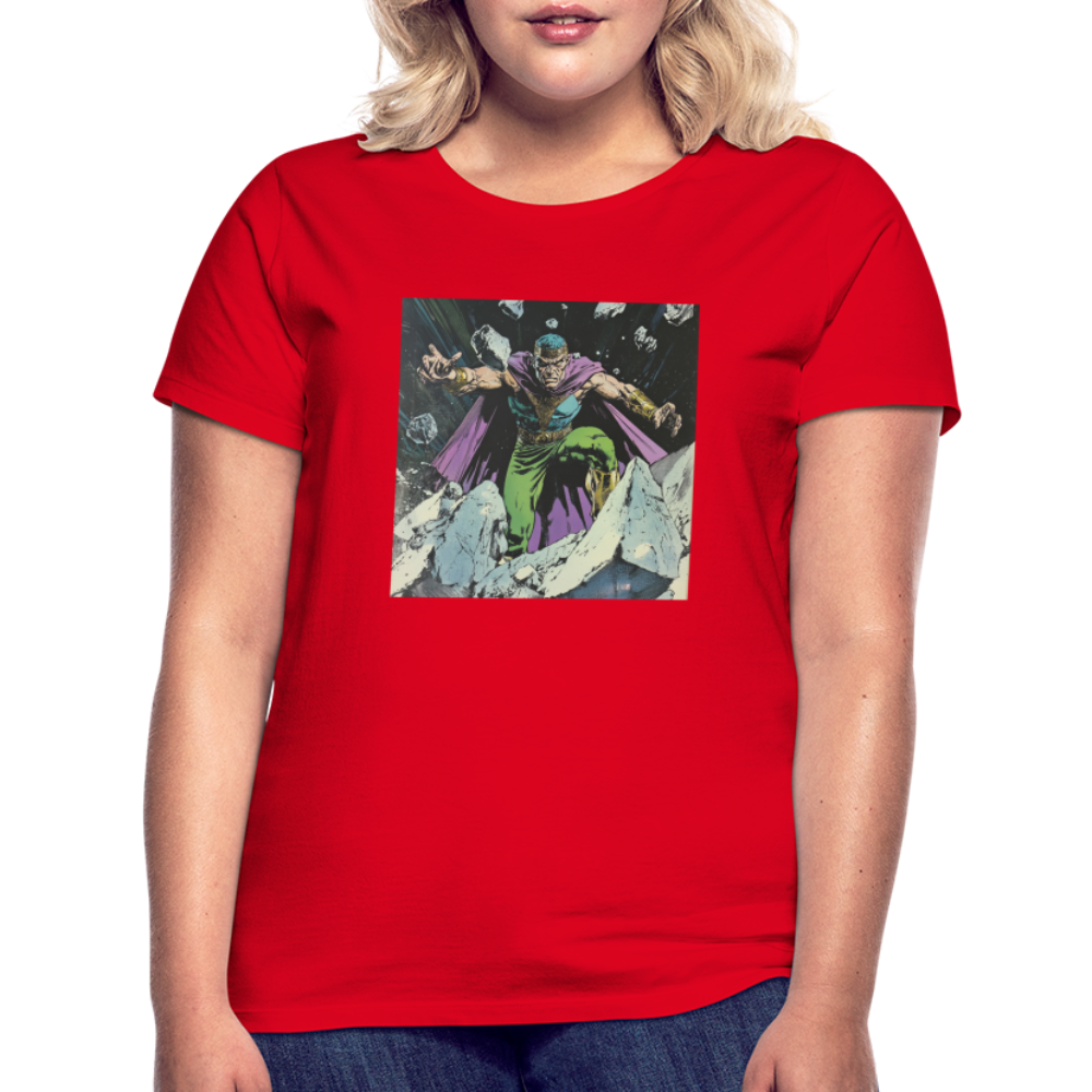 Granitus, T-shirt dam - röd