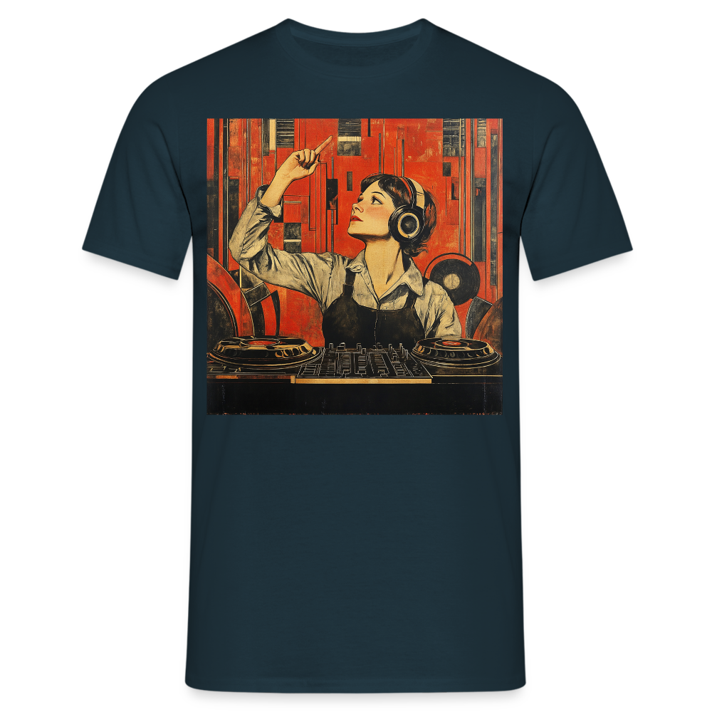 Revolutionens Rytm, T-shirt herr - marinblå