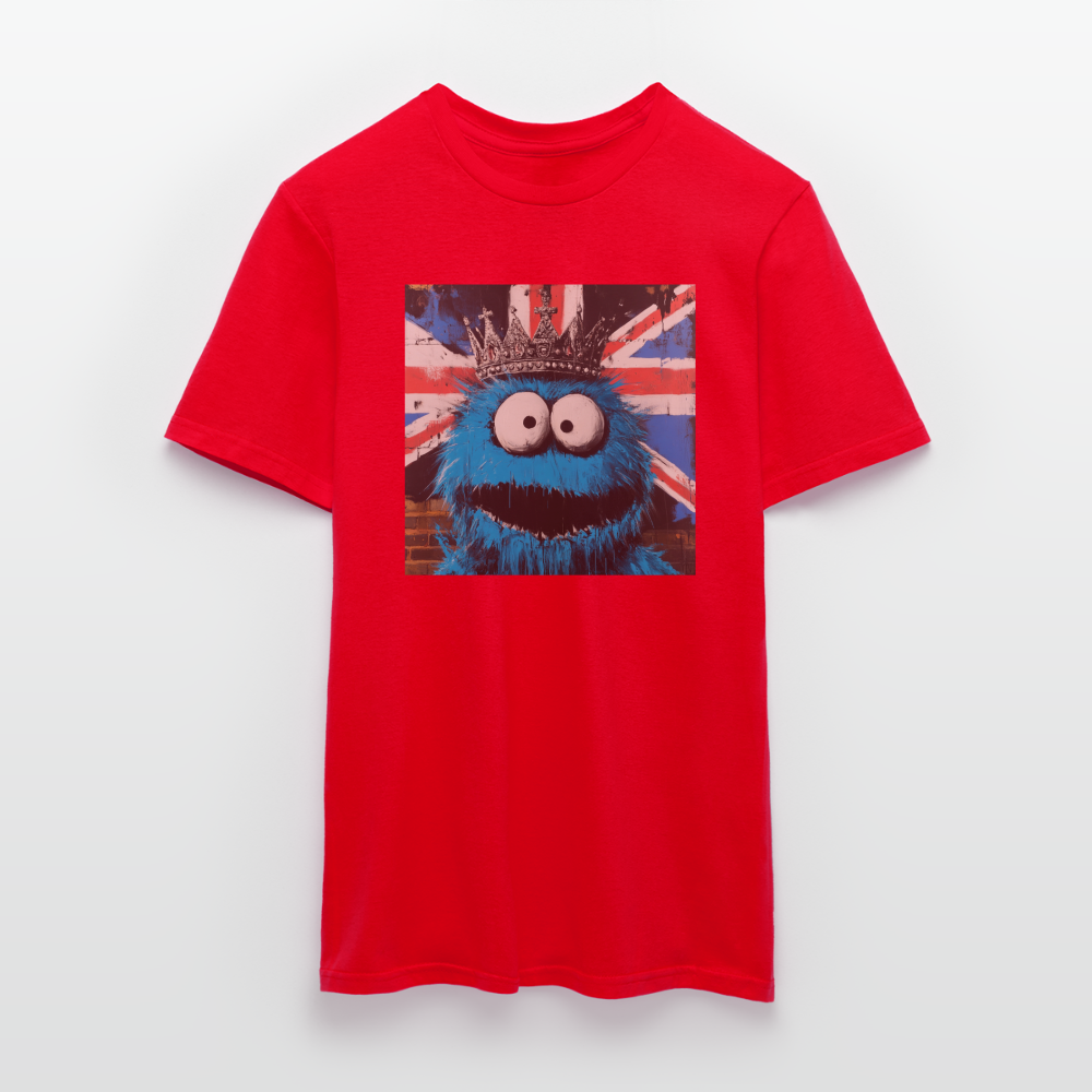 Monsters & Monarchs, T-shirt herr - röd