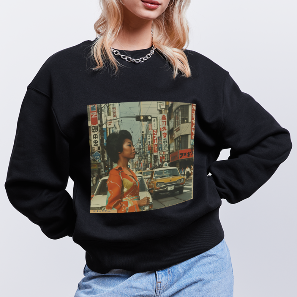Yumi Sakamoto, Ekologisk oversizetröja RADDER unisex från Stanley/Stella - svart