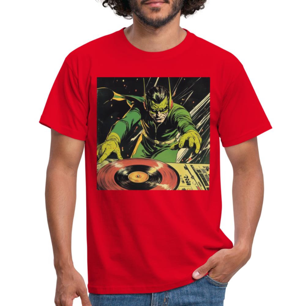Vibe Venom, T-shirt herr - röd