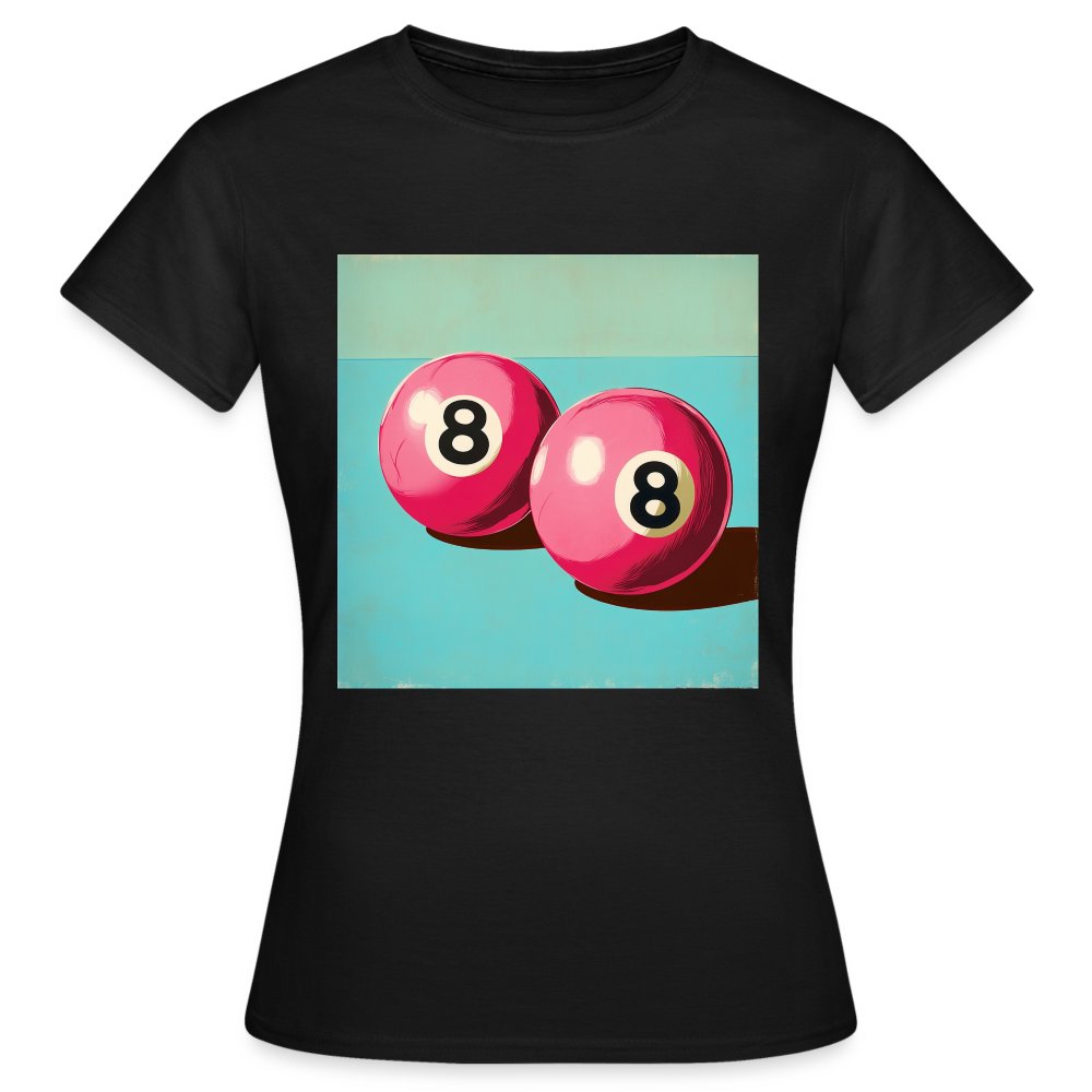 Rosa Rivaler, T-shirt dam - svart