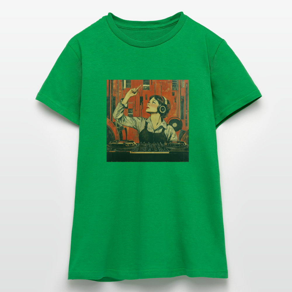 Revolutionens Rytm, T-shirt dam - kellygrön