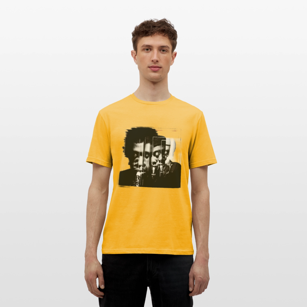Between Breaths, T-shirt herr - gul