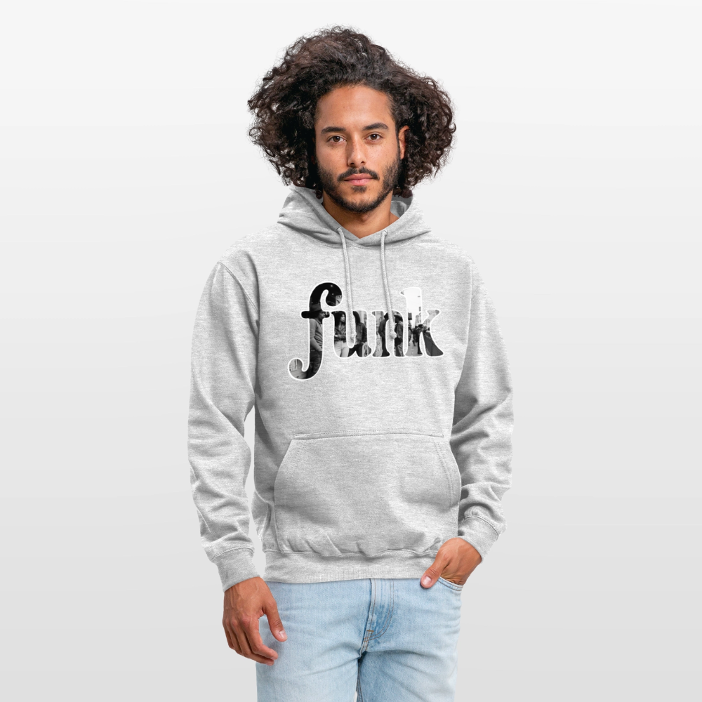 Funk Vibes, Luvtröja unisex - ljusgråmelerad