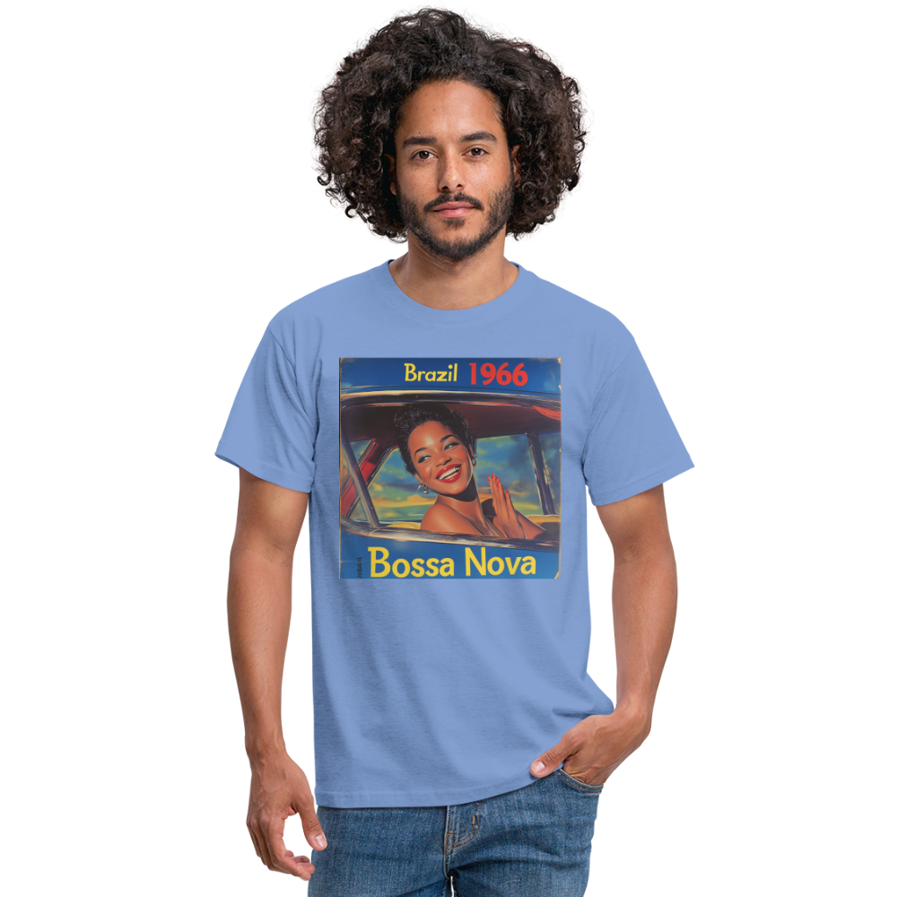 Isabela Costa, brazil 1966, T-shirt herr - carolina blue