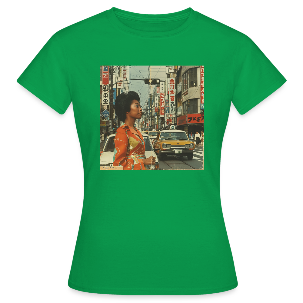 Yumi Sakamoto, T-shirt dam - kellygrön