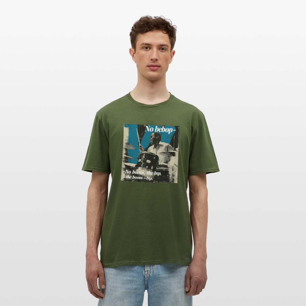Push It Bebop, T-shirt unisex - Militärgrön