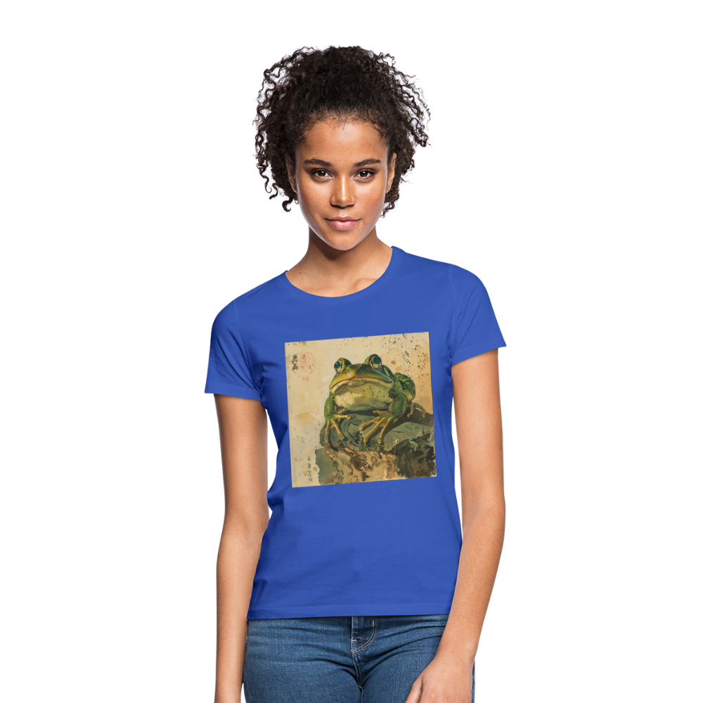 Grodan i Skymningen, T-shirt dam - royalblå