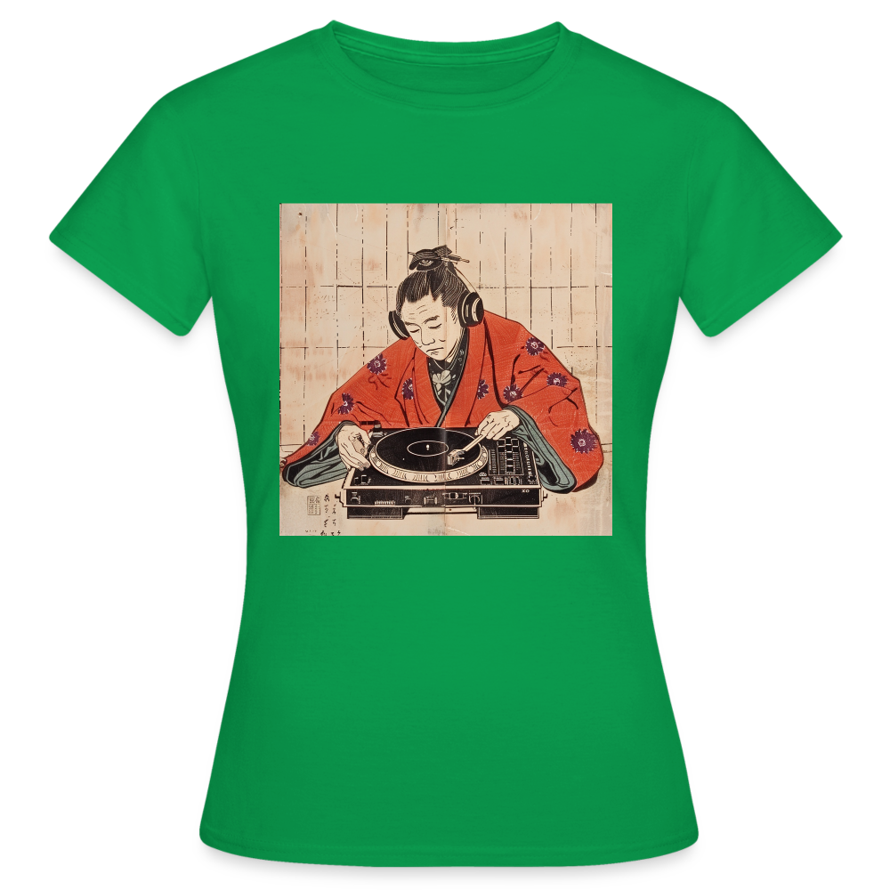 Echo från Edo, T-shirt dam - kellygrön