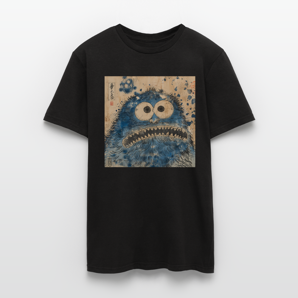 Uramiko ramlar i floden, T-shirt herr - svart
