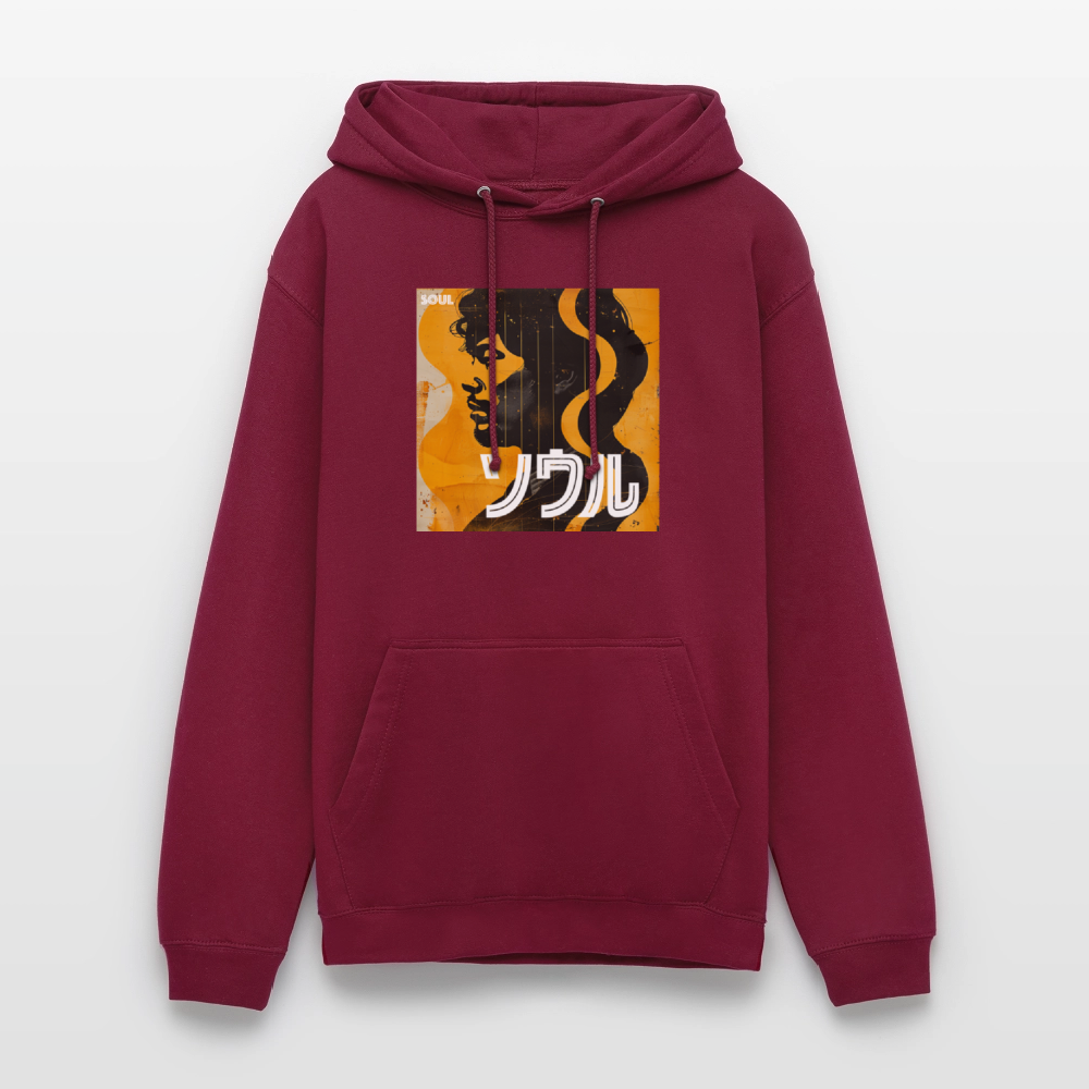 Nippon Grooves, Luvtröja unisex - bordeaux