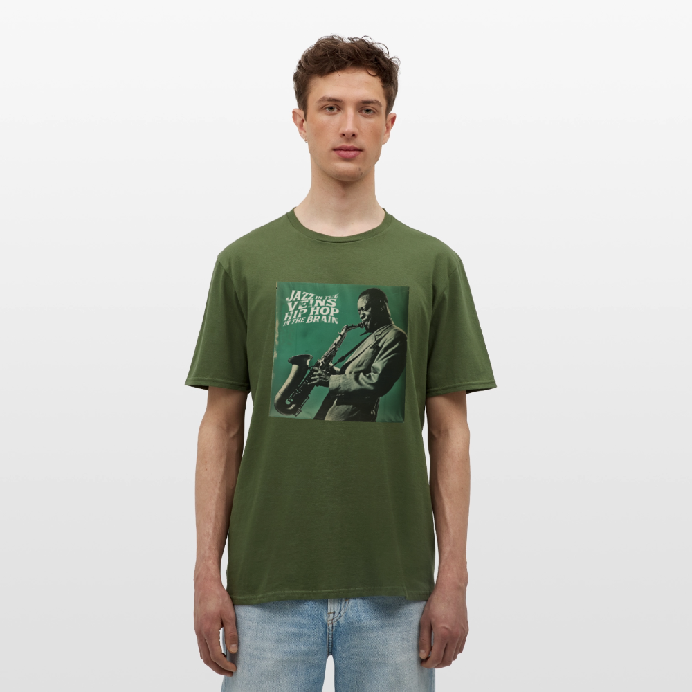 Groove in the Mind, T-shirt unisex - Militärgrön