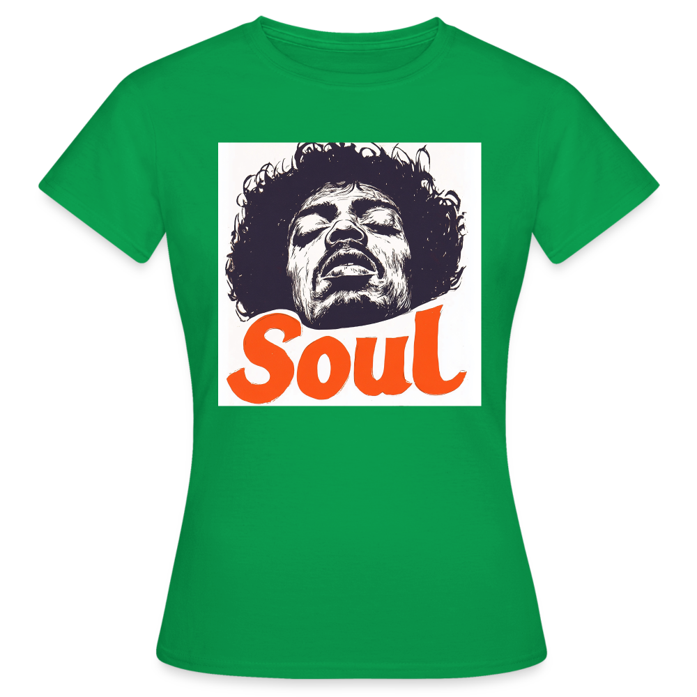 Soul, T-shirt dam - kellygrön