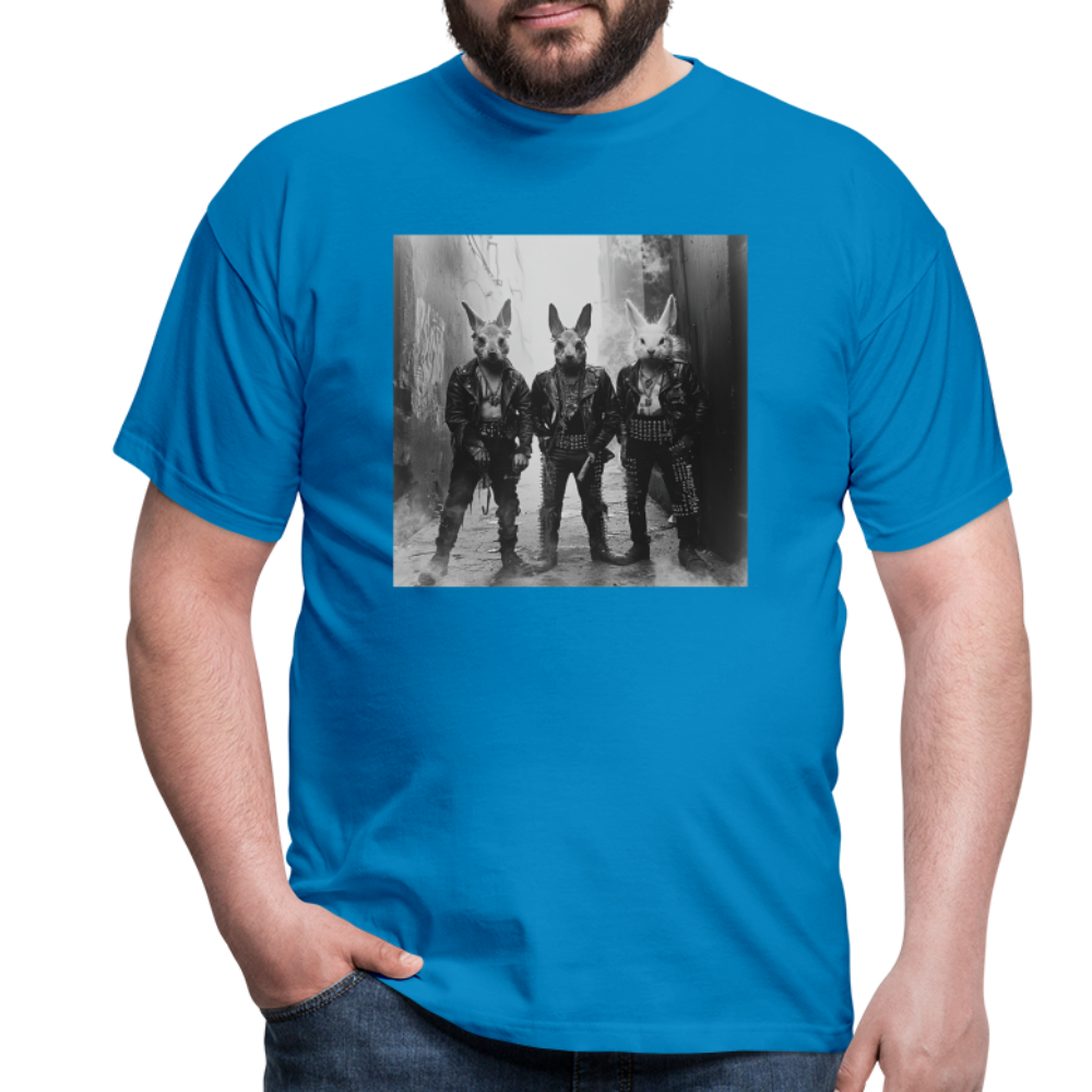 The Hare Raisers, T-shirt herr - kungsblå
