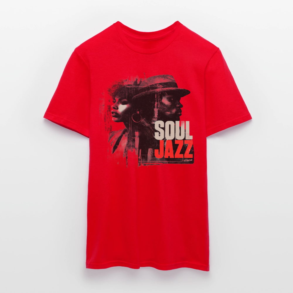 Soul Jazz Experience, T-shirt unisex - röd
