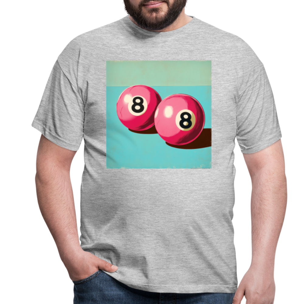 Rosa Rivaler, T-shirt herr - gråmelerad
