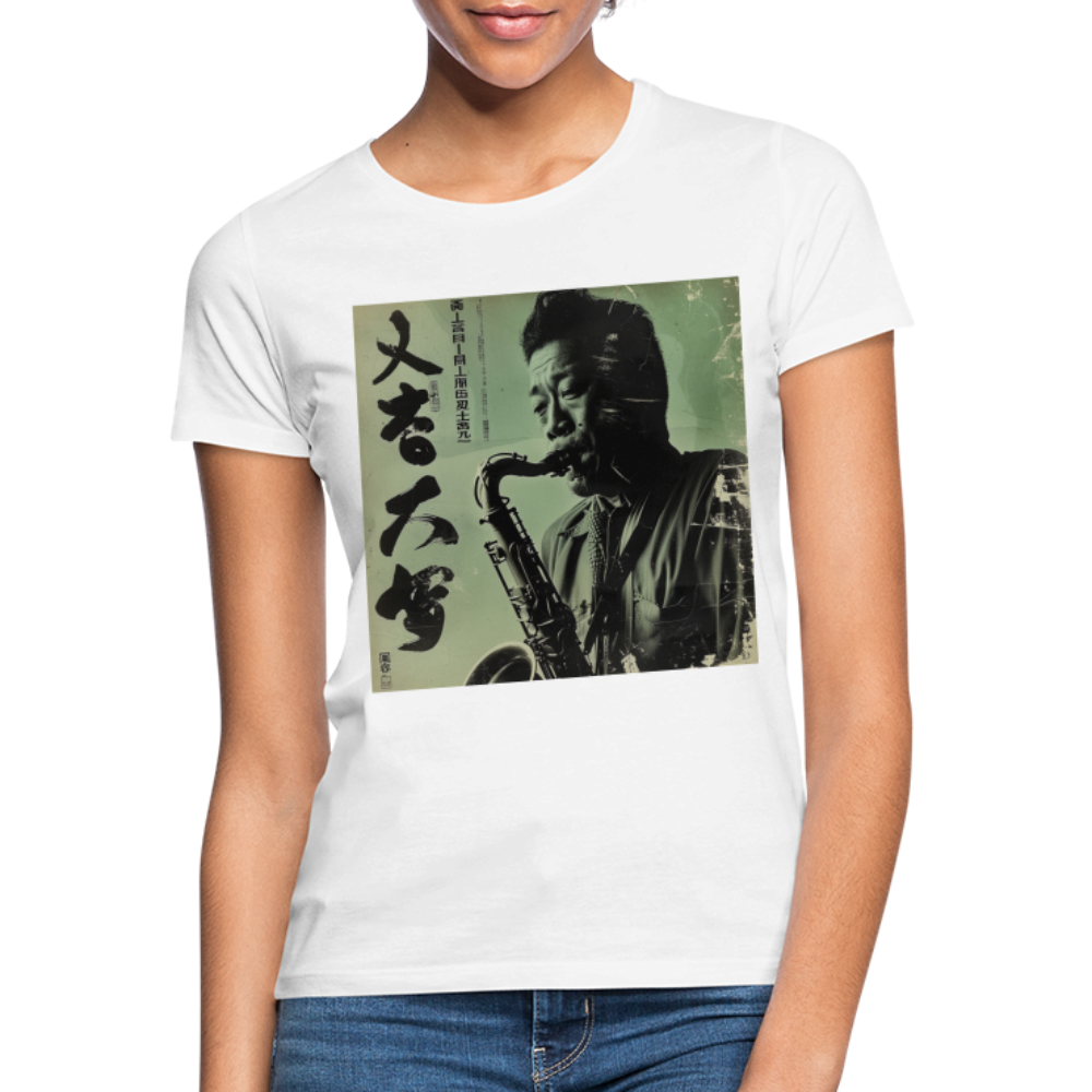 Live Mount Fuji Jazzcafé , T-shirt dam - vit