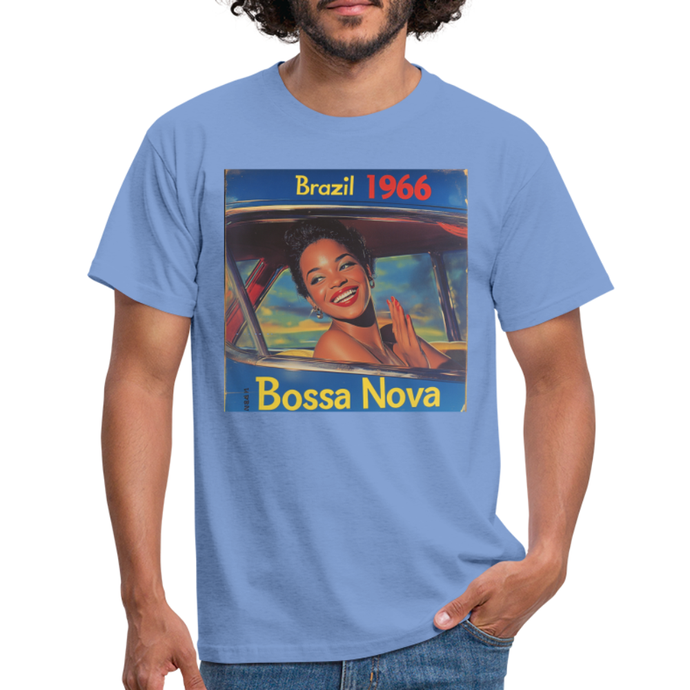 Isabela Costa, brazil 1966, T-shirt herr - carolina blue