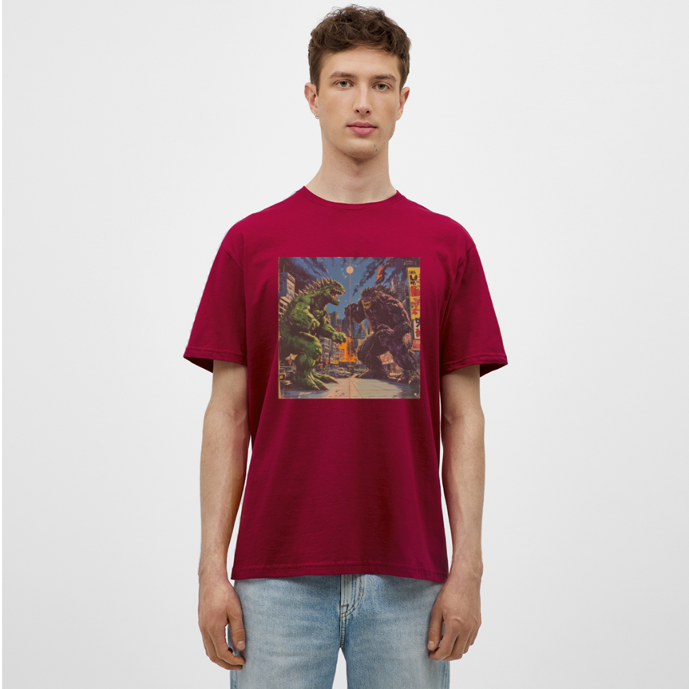 Kampen vid Solnedgången, T-shirt herr - tegelröd