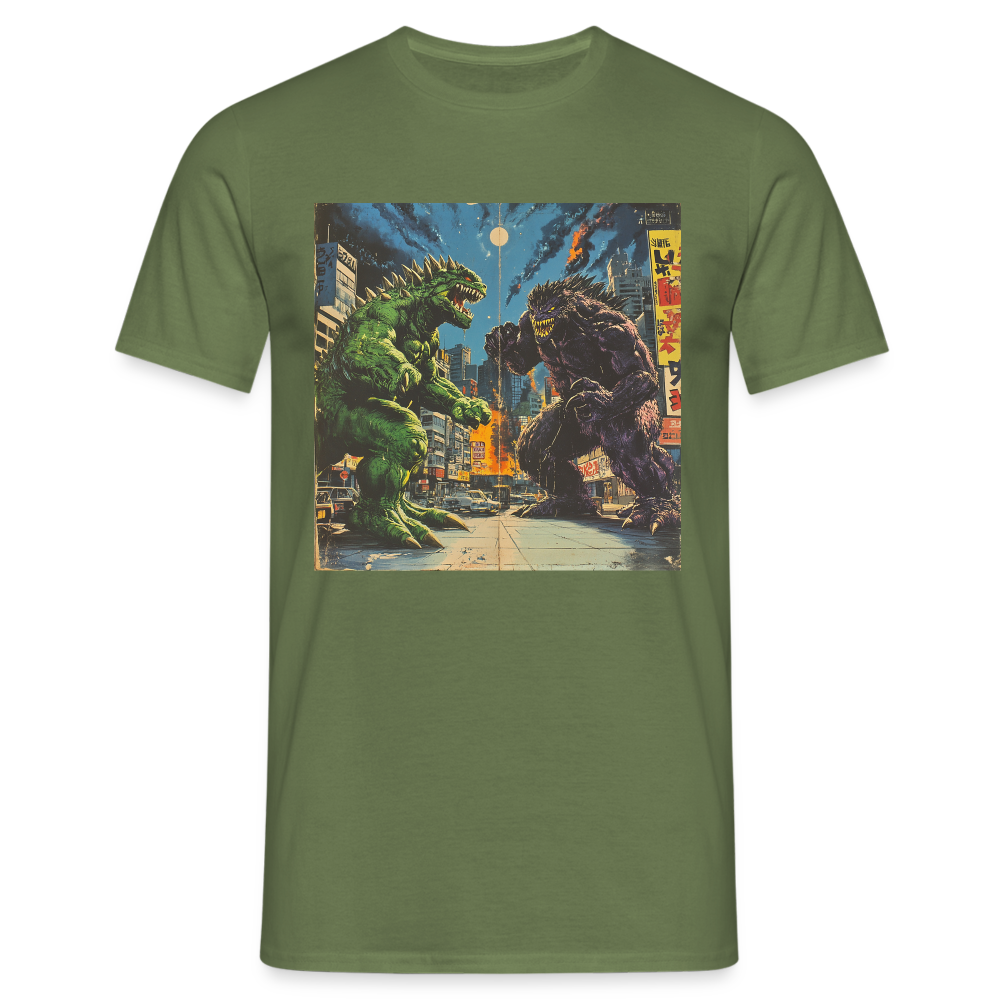 Kampen vid Solnedgången, T-shirt herr - Militärgrön