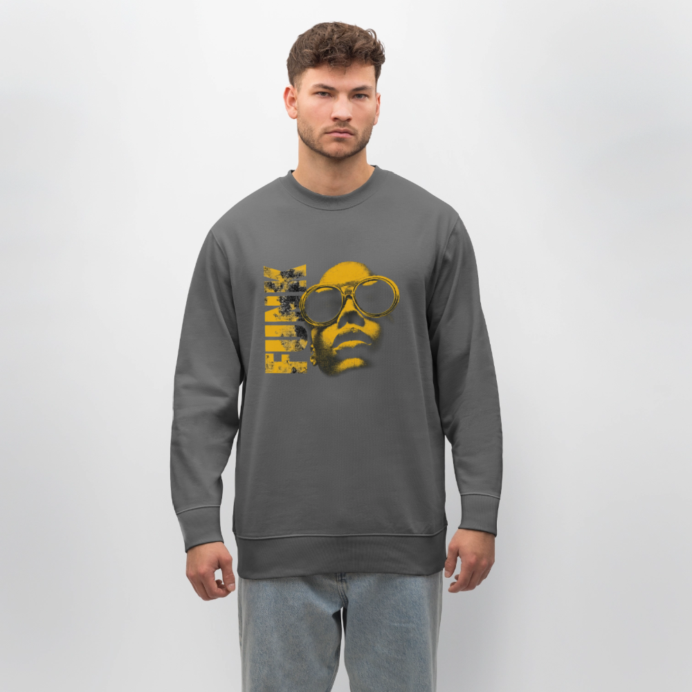 Funk Eternal, Ekologisk sweatshirt CHANGER unisex från Stanley/Stella - kolgrå