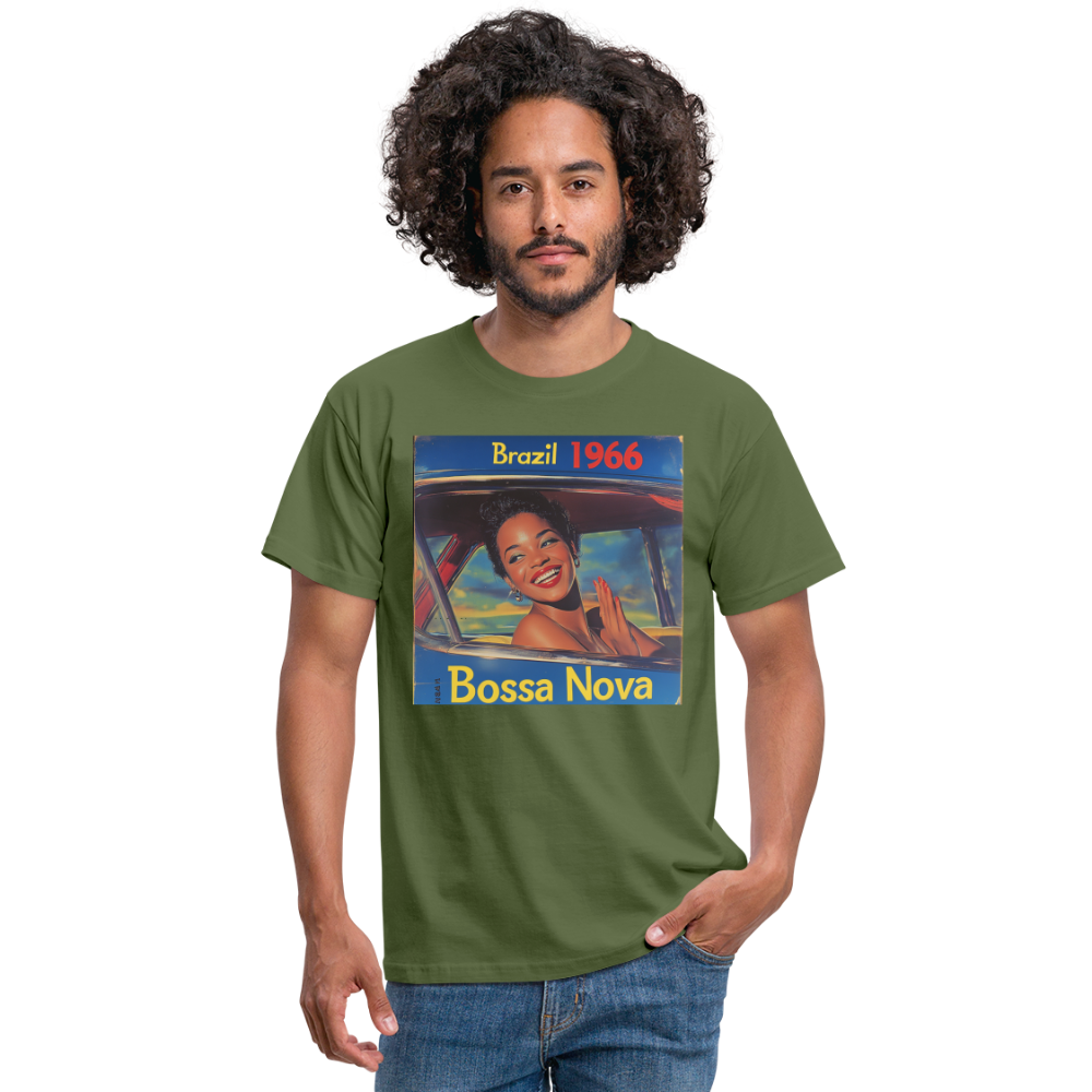 Isabela Costa, brazil 1966, T-shirt herr - Militärgrön