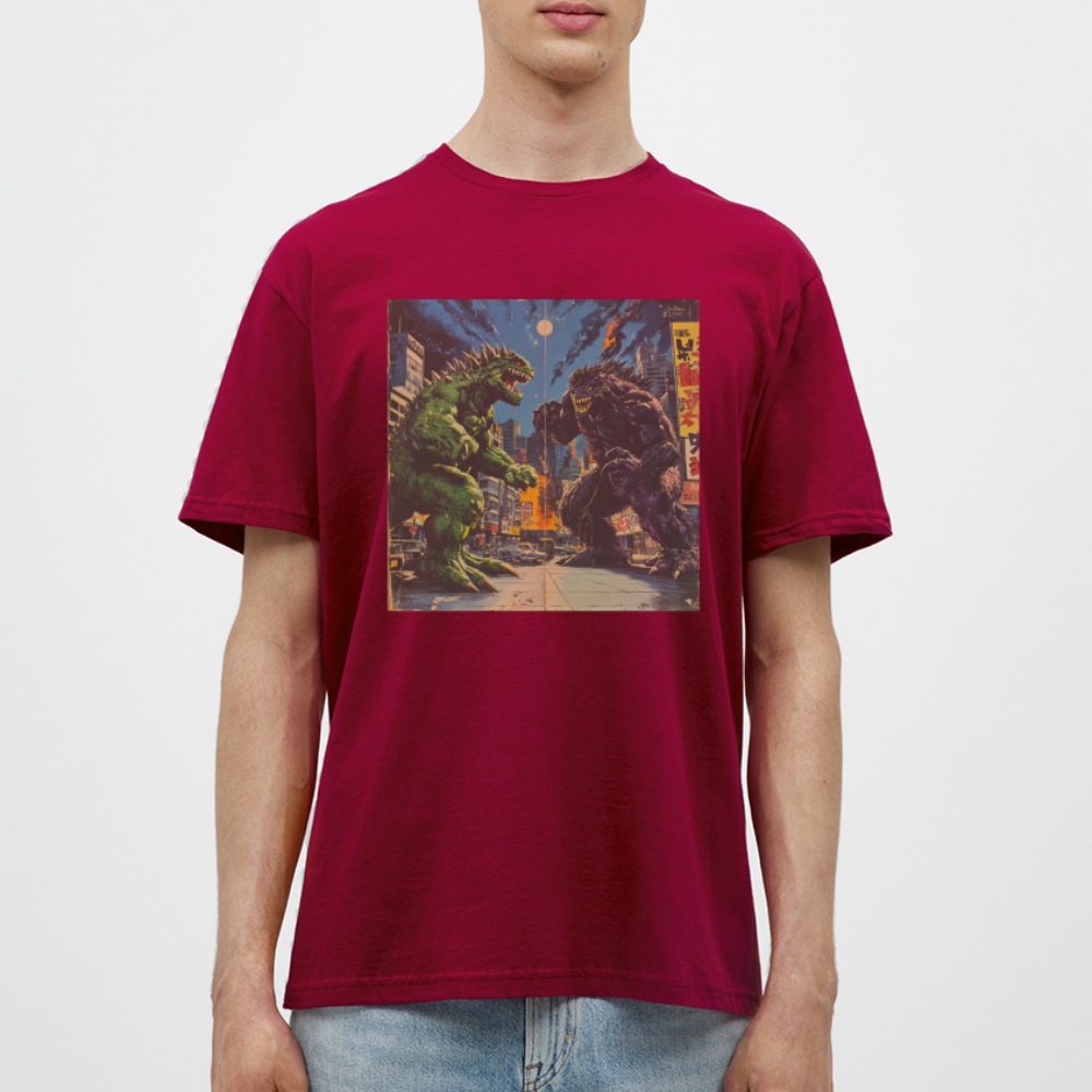 Kampen vid Solnedgången, T-shirt herr - tegelröd