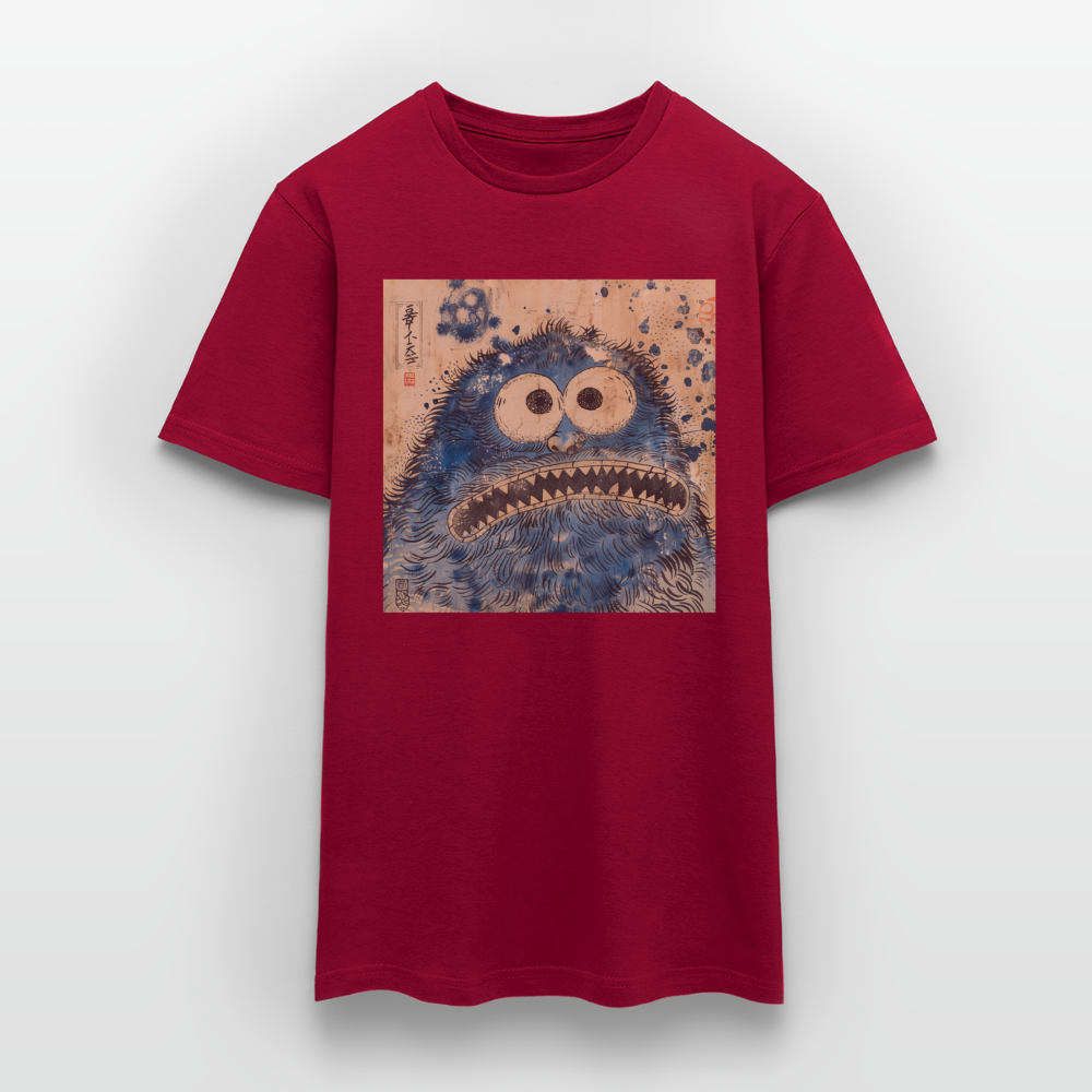 Uramiko ramlar i floden, T-shirt herr - tegelröd