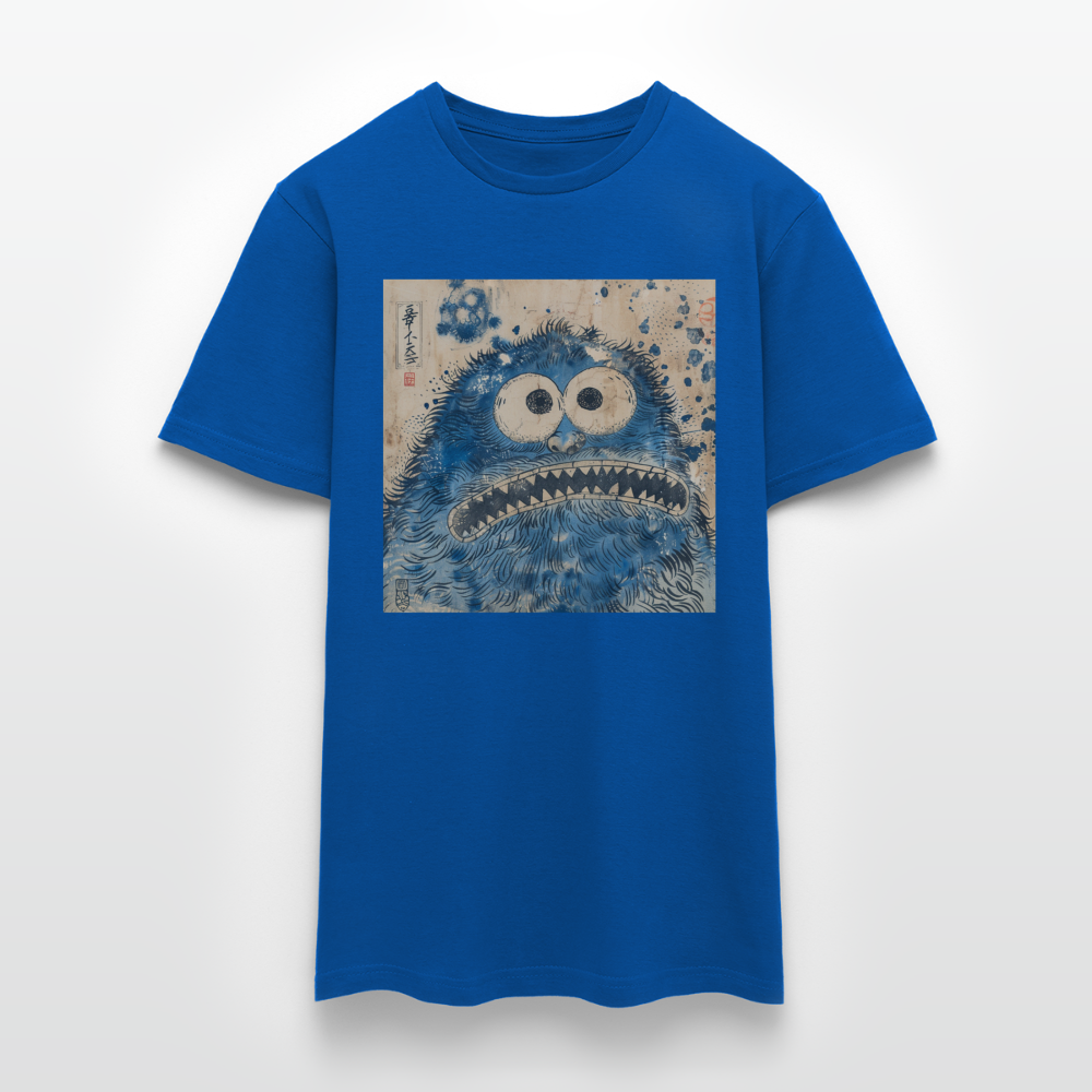Uramiko ramlar i floden, T-shirt herr - kungsblå