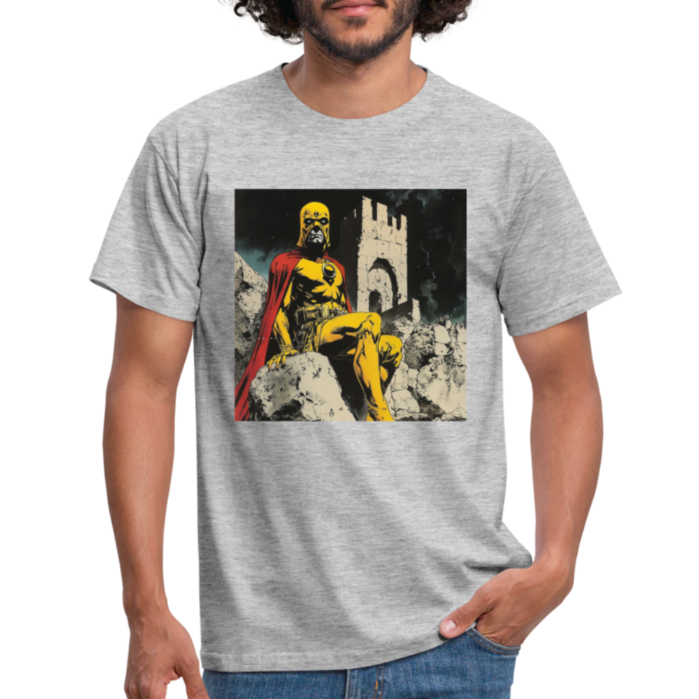 Orkalon, T-shirt herr - gråmelerad