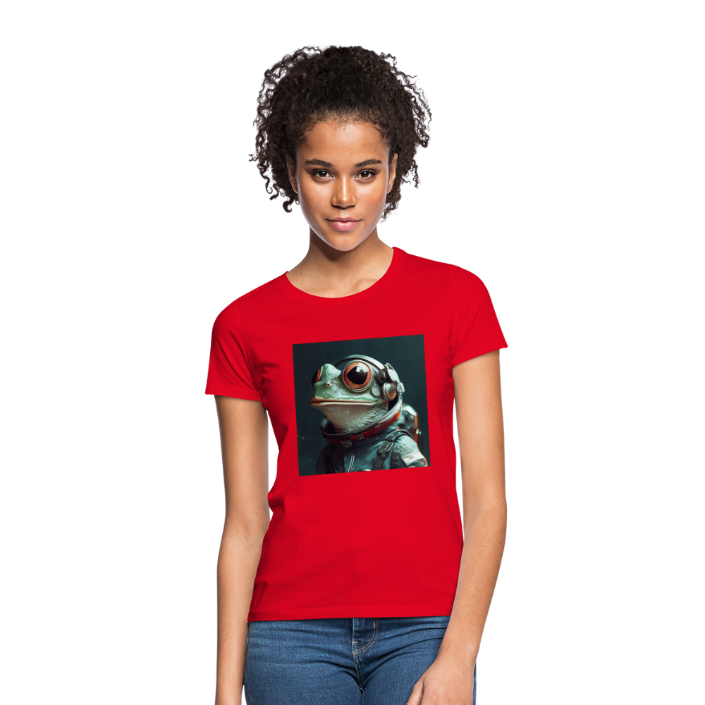 AstroFrog Amazonas, T-shirt dam - röd