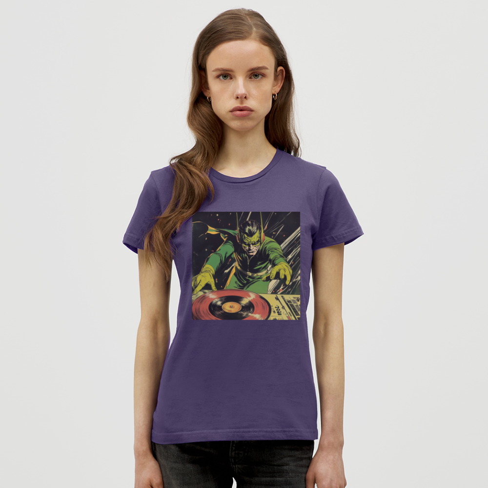 Vibe Venom, T-shirt dam - mörklila