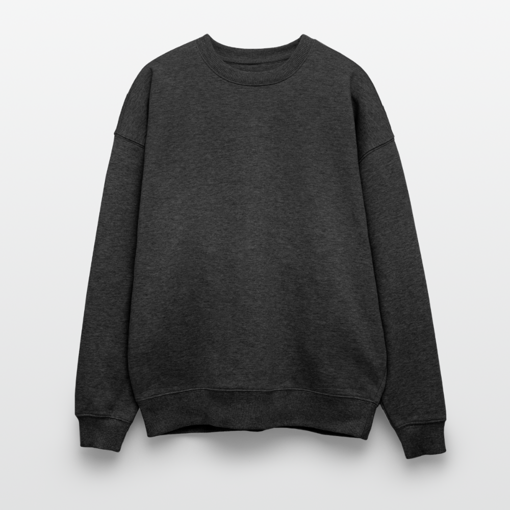 I Blått och Tystnad, Ekologisk oversizetröja RADDER unisex från Stanley/Stella - mörkgråmelerad