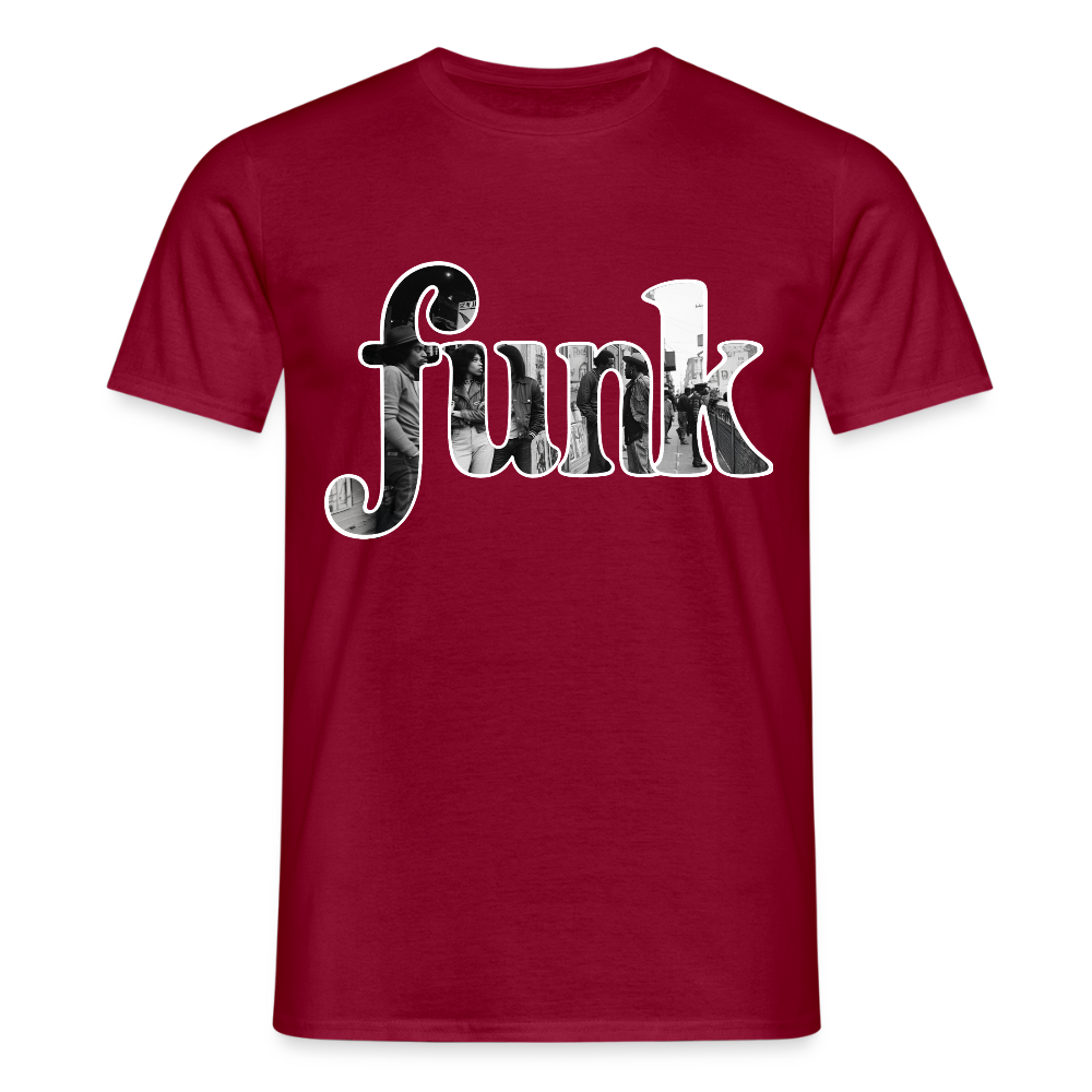 Funk Vibes, T-shirt unisex - tegelröd