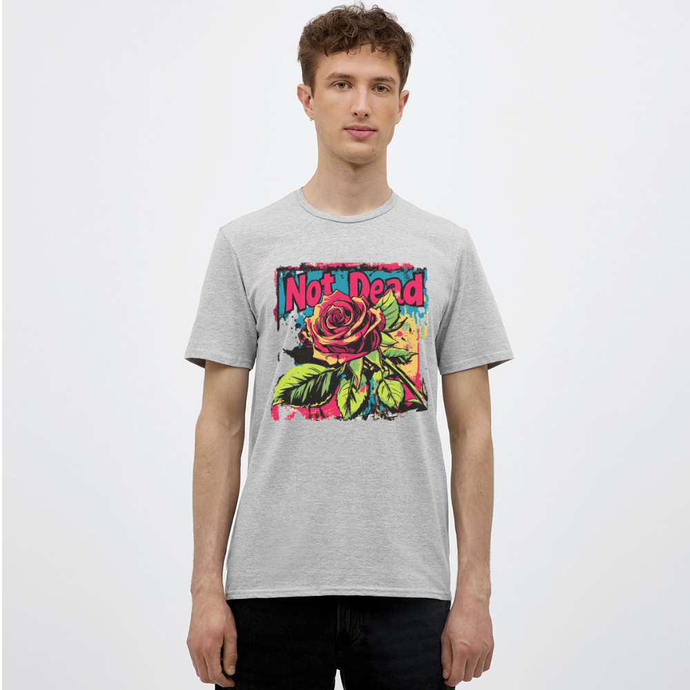 Den Eviga Rosen, T-shirt herr - gråmelerad