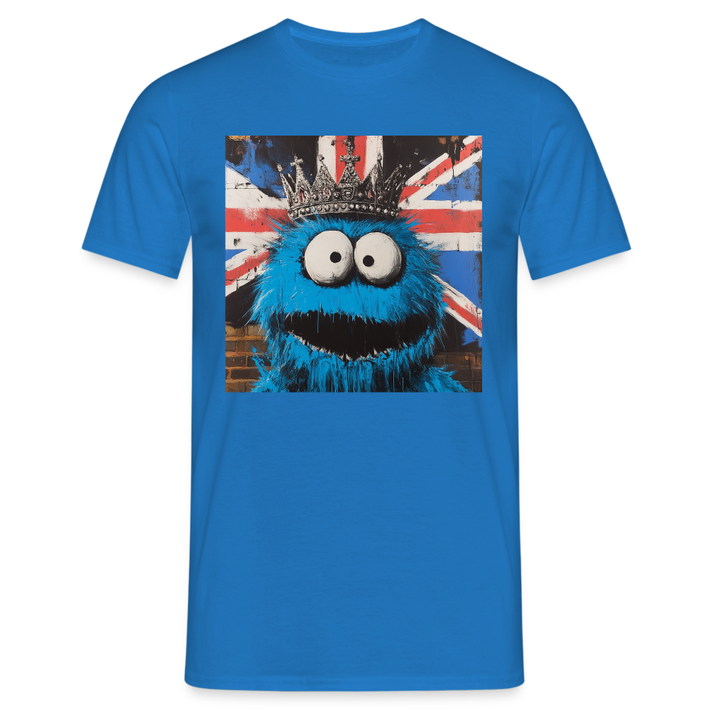 Monsters & Monarchs, T-shirt herr - kungsblå